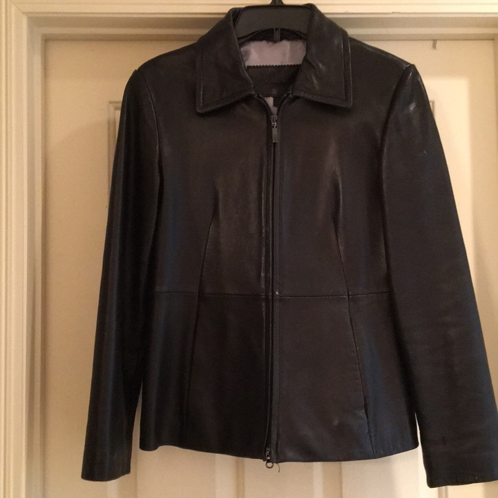 Leather jacket
